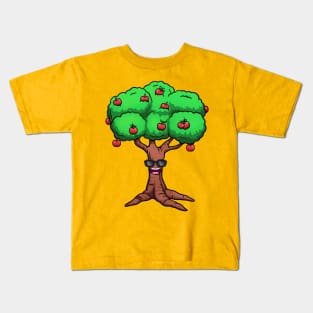 Cool Apple Tree Kids T-Shirt